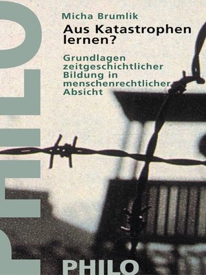 cover image of Aus Katastrophen lernen?